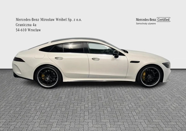 Mercedes-Benz AMG GT cena 459900 przebieg: 56100, rok produkcji 2019 z Wrocław małe 497